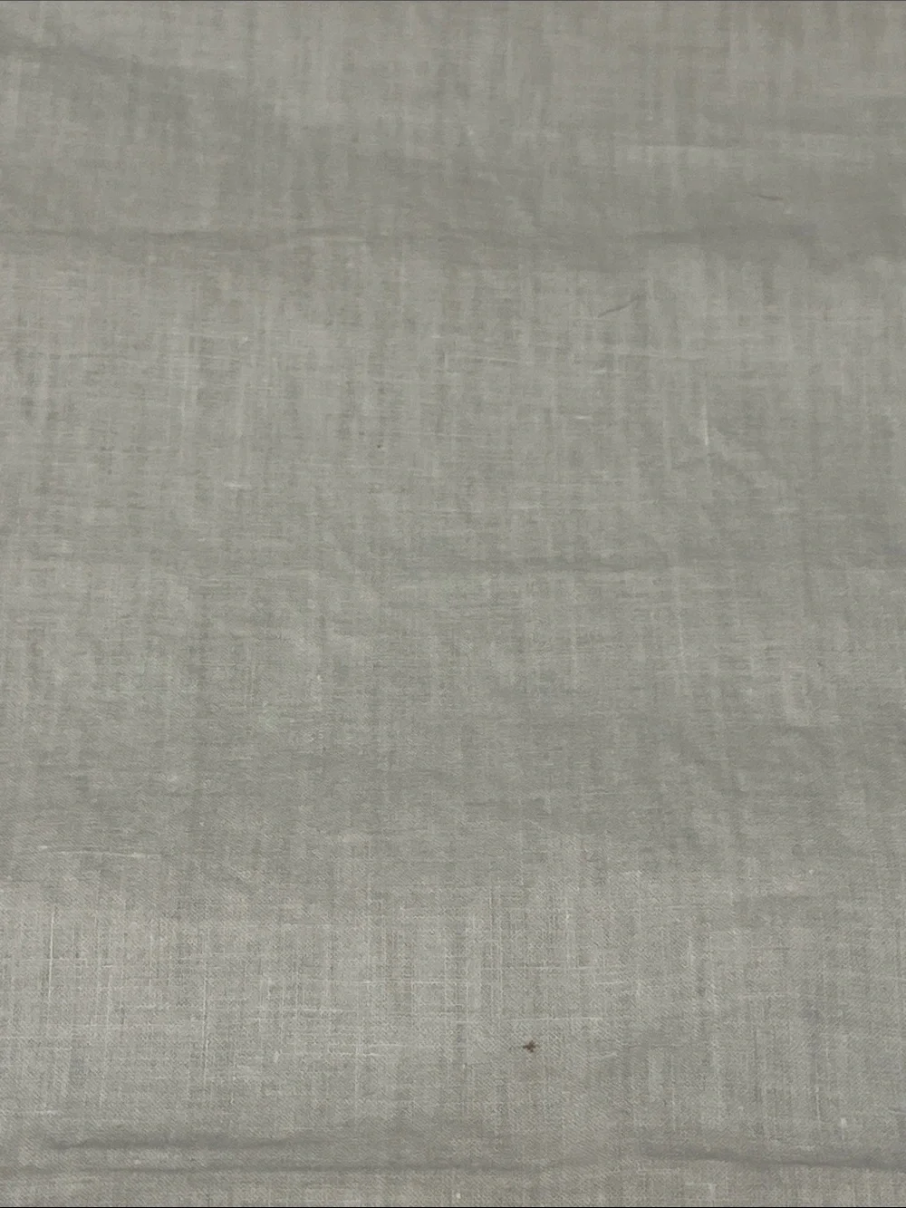 VTG-Beautiful,White Linen,Hand crochet, Lace Trim,Mid-sized Tablecloth-56.5”long